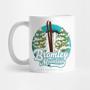 Bromley Mountain Peru Vermont US Ski logo Mug